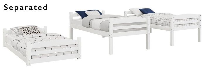 Tristan 3 Tier Twin Bunk Bed, by Better Homes & Gardens