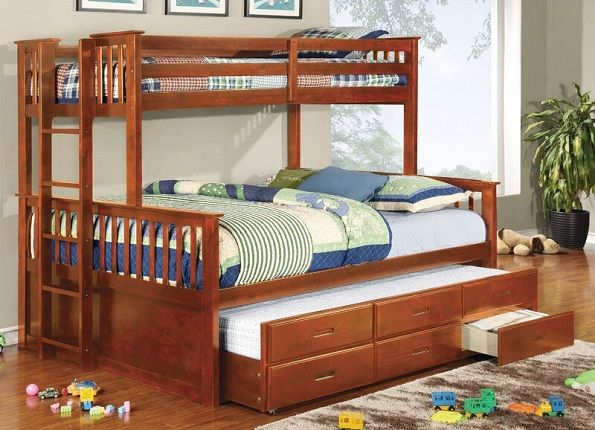 bunk bed twin over queen for foam mattress