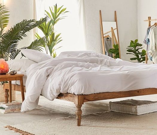 bohemian platform bed