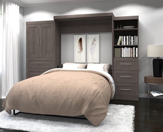 Circe Storage Murphy Bed, by Beachcrest Home