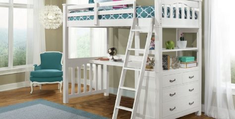 Best Loft Beds with Desk Built-in for Kids or Adults