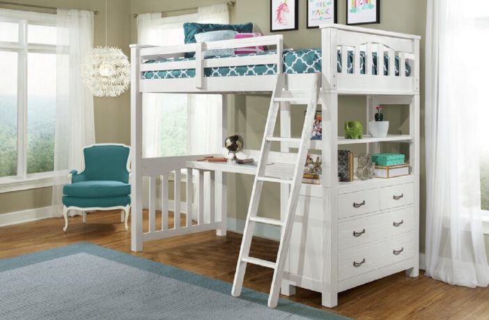 Best Loft Bed with Desk, by Greyleigh