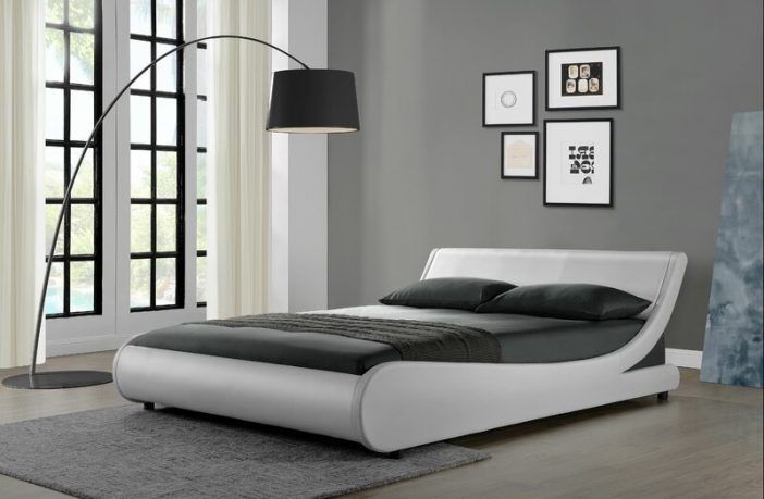 Karr Upholstered Low Profile Platform Bed
