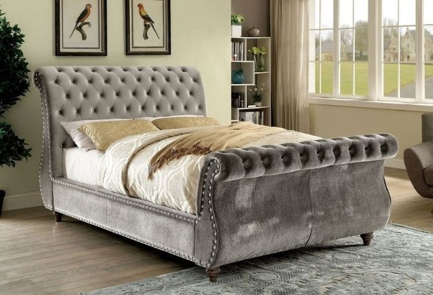 7 Best Tufted Sleigh Beds to Create a Stylish Bedroom