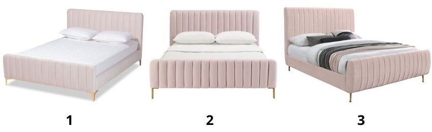 3 beds similar to marcella velvet bed