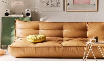 Greta Recycled Leather XL Sleeper Sofa Reviews Greta Recycled Leather XL Sleeper Sofa