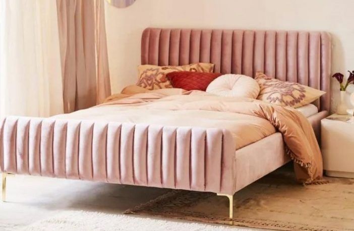 Marcella Velvet Bed