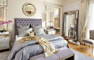 Glam living room and bedroom decor ideas