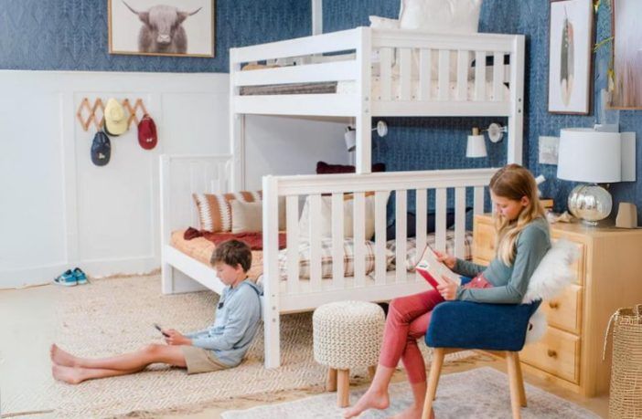 best twin over queen bunk bed