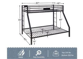Best Twin over Queen Bunk Bed for Your Kids' Room