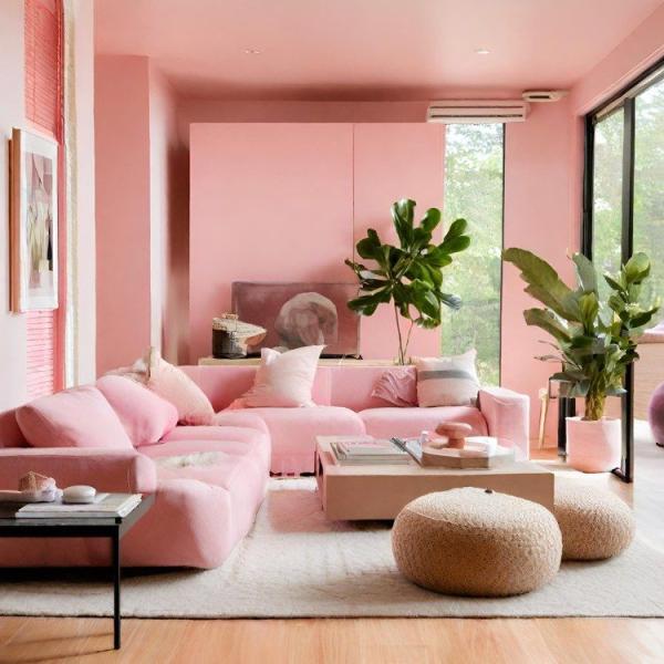 25+ Pink Living Room Ideas You'll Love
