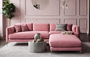 pink living room ideas and decor