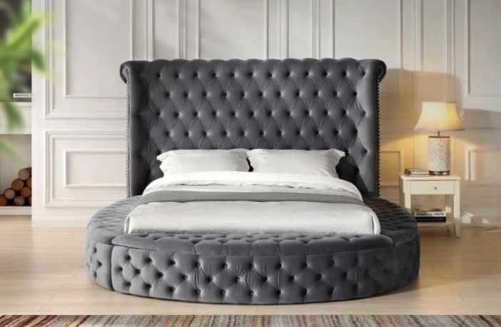 best round beds